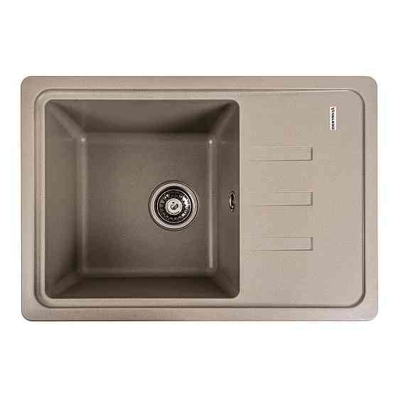 VALESO Гранітна мийка для кухні VALESO LIANA 6243 матова Титан Киев