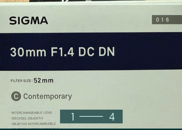 Объектив SIGMA 30mm F1.4 DC DN( E-mount) Киев - изображение 4