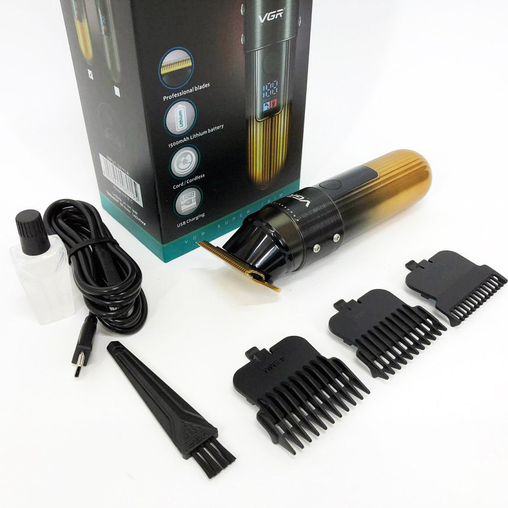 Машина для стрижки в домашніх умовах, Бездротові машинки для стрижки легкі Машинка підстригання QN-31 Київ - фото 18