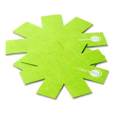 Захист для зберігання сковорідок GreenPan 2 шт, 27 + 34 см, салатовий (CC000749-001) Вінниця