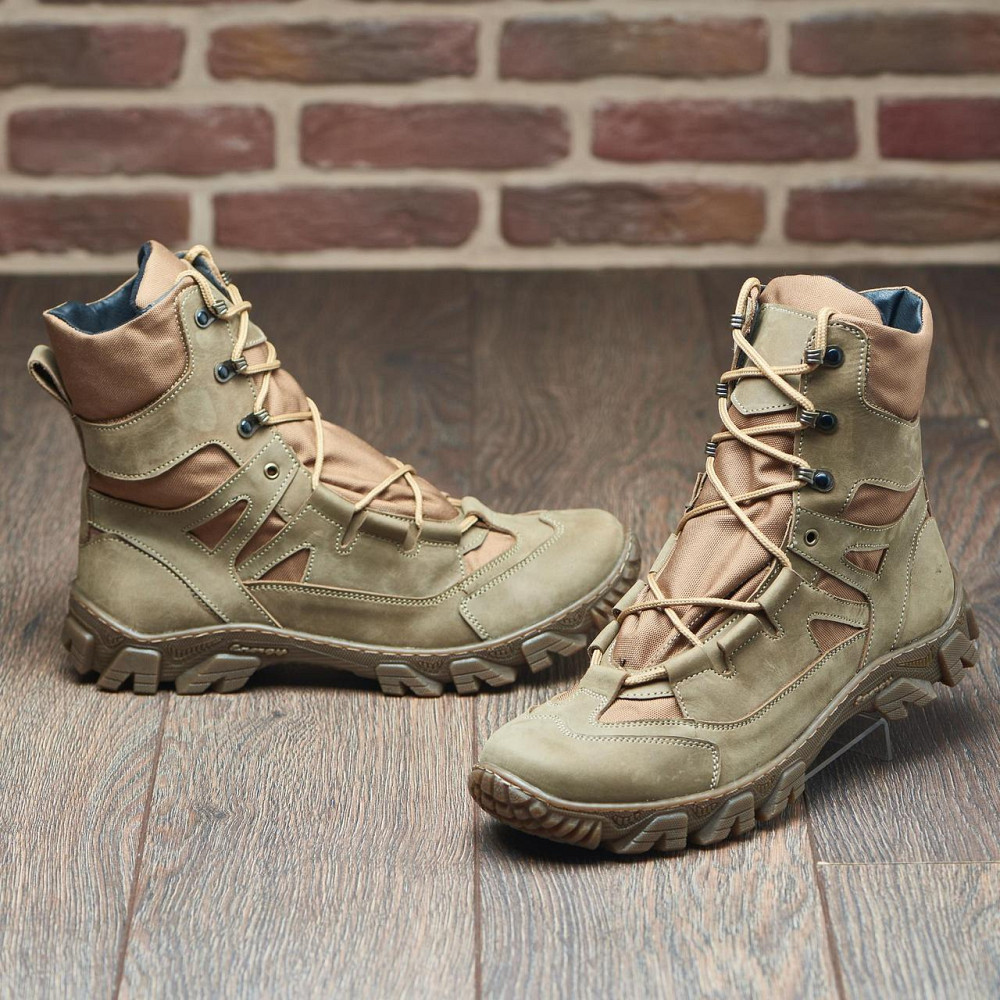 Тактичні берці койот. Міцні, вологостійкі ЗСУ 106 44 (29) Харків - фото 7