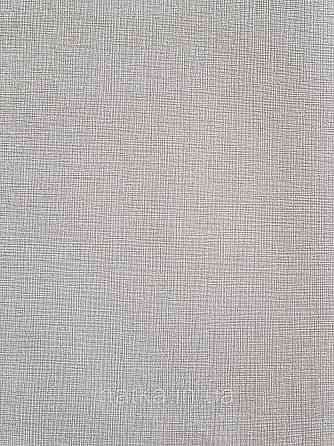 Шпалери метрові вінілові на флізеліні Sintra Structure однотонні під тканину смужки сіточкою сірі 460404 Київ