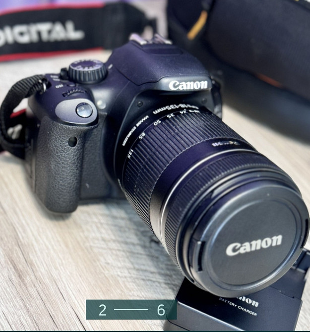 Фотокамера: Canon 550D 18-135. Сумка. Харків - фото 2