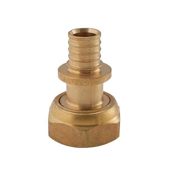 Перехідник з накидною гайкою під плоске ущільнення Koer KA.A08F-16S - 16(2.2mm) x 3/4"F (KR4866) Київ