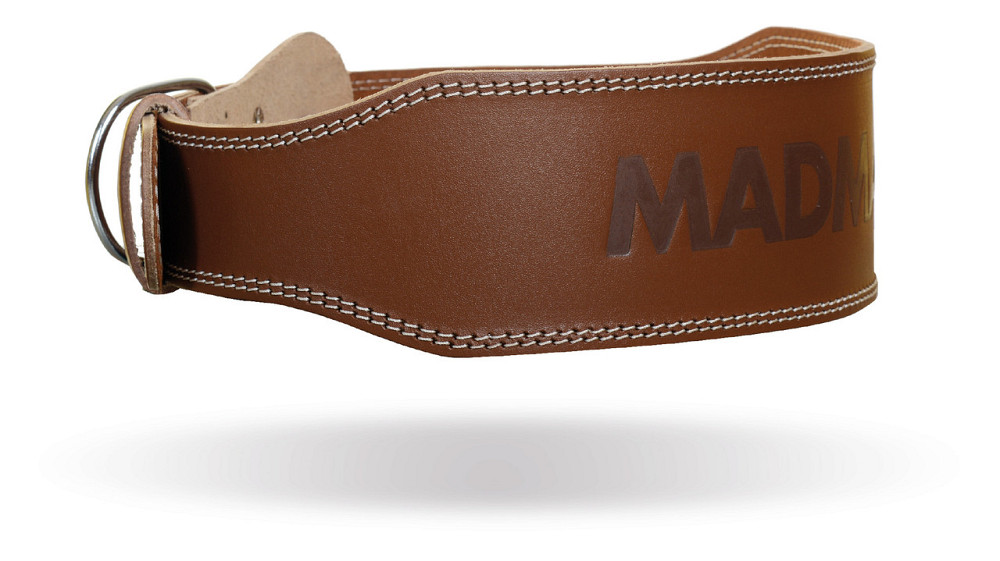 Пояс для важкої атлетики MadMax MFB-246 Full leather шкіряний Chocolate brown XXL Кам'янське - фото 10