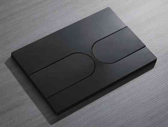 Панель змиву Koer KT-0604-05 240x160x10mm пластикова, кнопка закруглена   ( KR5324 ) 21460 Харків