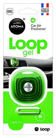 Ароматизатор Aroma Car Loop Lemon гелевий Киев