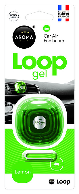 Ароматизатор Aroma Car Loop Lemon гелевий Киев - изображение 1