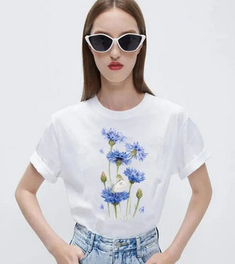 Термонаклейка аплікація для одягу Васильки Київ - фото 2