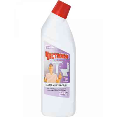 Засіб для чищення унітазу Чистюня Квіткова свіжість 1 л (4820168430275) Вінниця