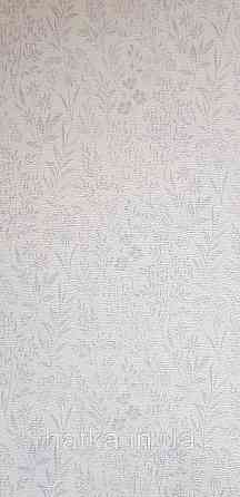 Обои виниловые на флизелине Rasch County Living метровые цветы мелкие прованс сиренево- серые на белом Киев