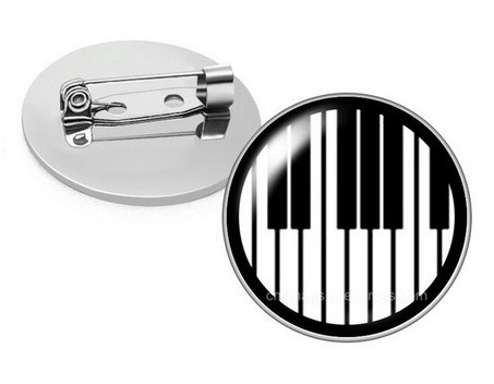 Брошь музыканту фортепиано синтезатор Киев - изображение 1