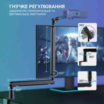 Микрофон Fifine TAM8 USB Black (TAM8) Винница