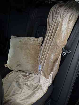 Ecotton Набір для подорожі Ecotton 2 в 1 Подушка 40х40 плед 110х140 бежевий Beige Коломыя