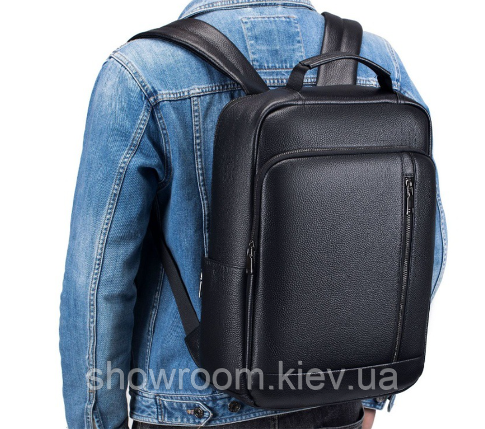 Чоловічий шкіряний рюкзак Leather Collection (9252) Київ - фото 1