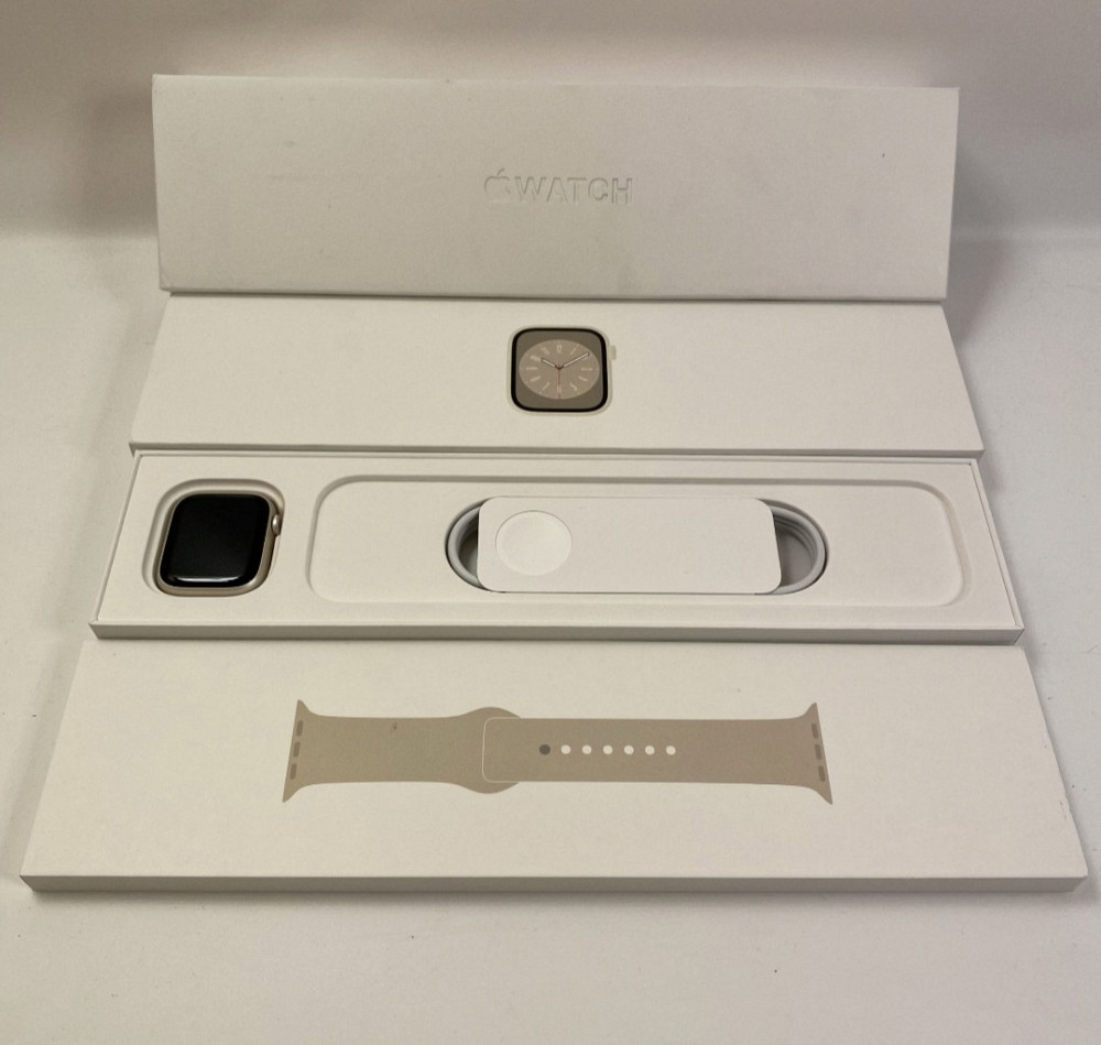 Apple Watch 8 41mm.Starlight .Новые. Киев - изображение 2