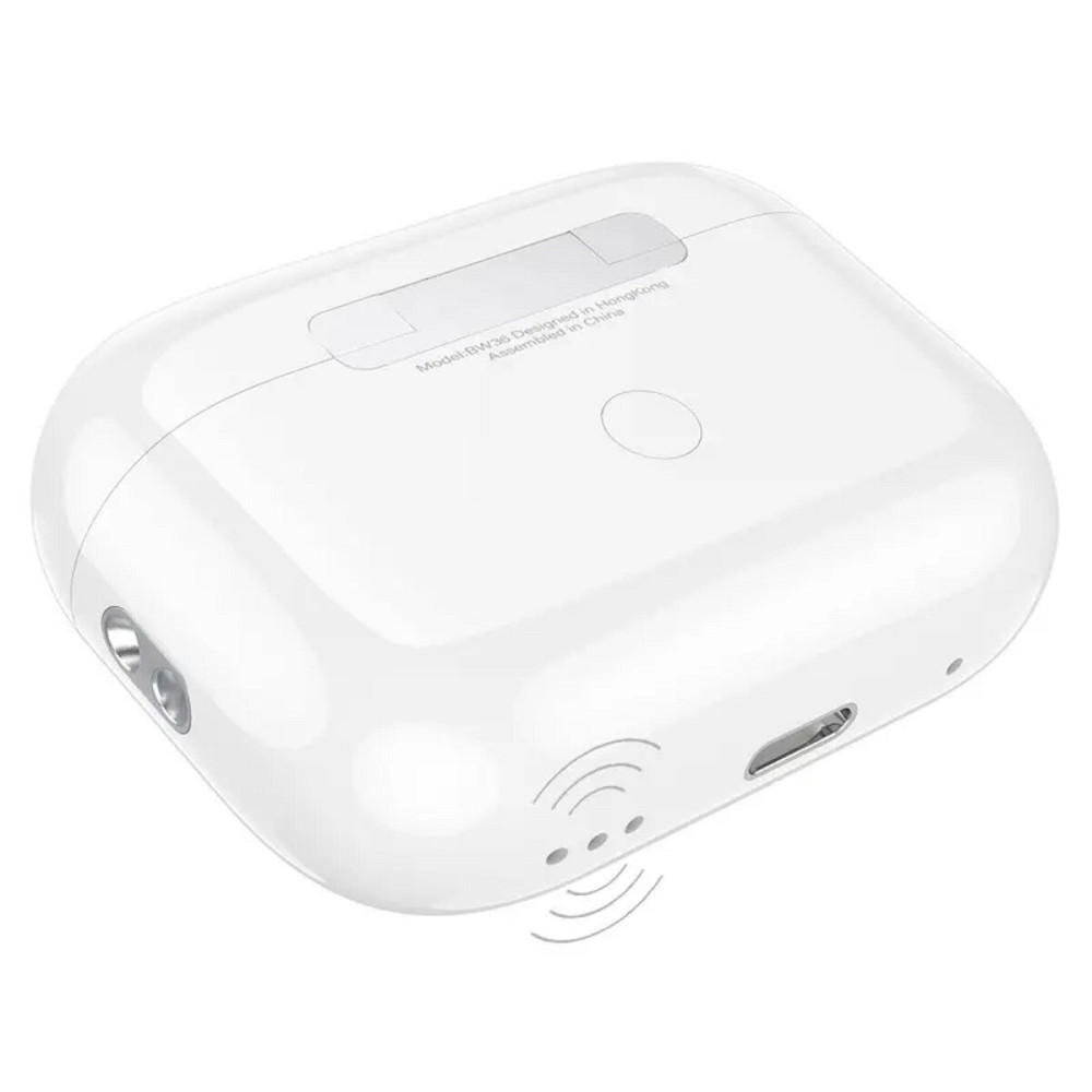 Навушники BOROFONE BW36 True wireless ANC noise reduction BT headset White Київ - фото 4