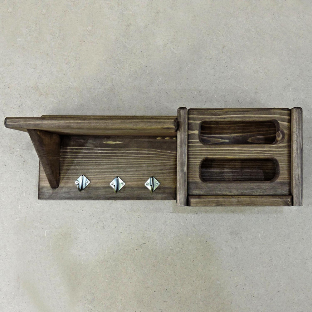 Ключниця дерев'яна "Кронборг" сепія Миколаїв - фото 1