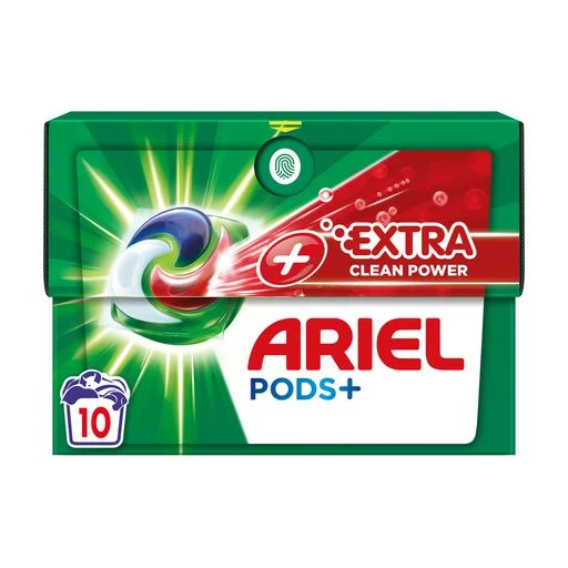 Капсули для прання Ariel Pods+ Сила екстраочищення 10 шт Львов - изображение 1