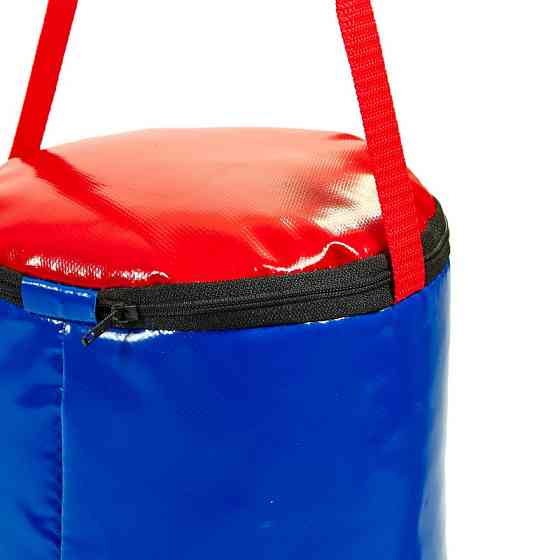 Мешок боксерский Цилиндр ременное крепл. ПВХ SPORTKO MП-10 (d-19см,вес-3кг, h-40см) Вишнёвое