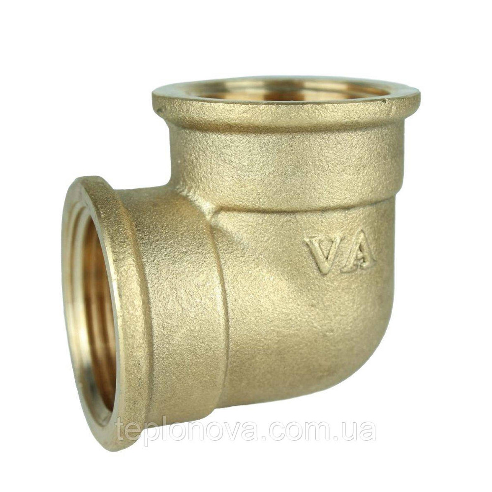 Кутник латунный 1″ВР х 1″ВР штампований А0128-1А ВА Черновцы - изображение 1