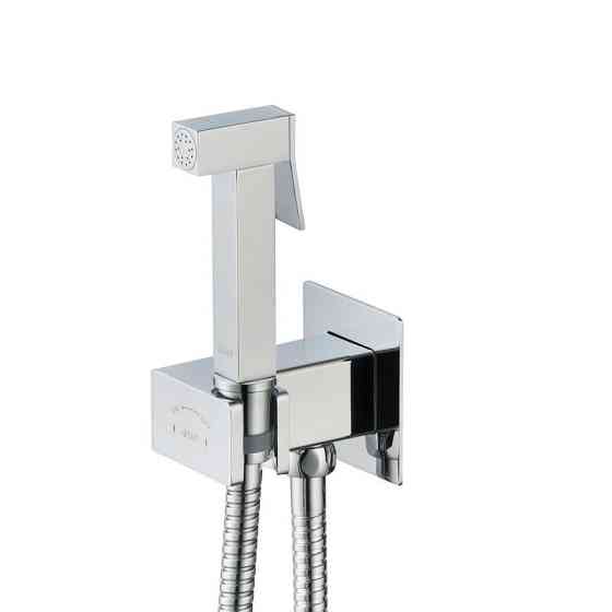 Набір для гігієнічного душу Qtap Inspai-Varius квадратний прогресивний картридж QTINSVARCRMV00440701 Chrome Київ