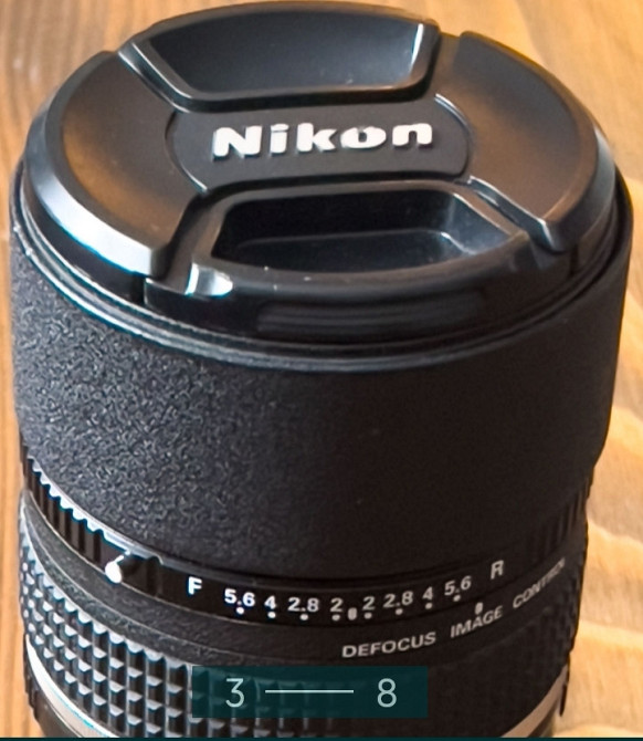Объектив Nikkor AF DC 105mm. F/2.0 для Nikon Киев - изображение 6