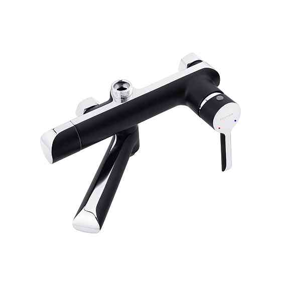 Душова система для ванни Kroner KRP Essen - SCH063 хром/чорна Київ