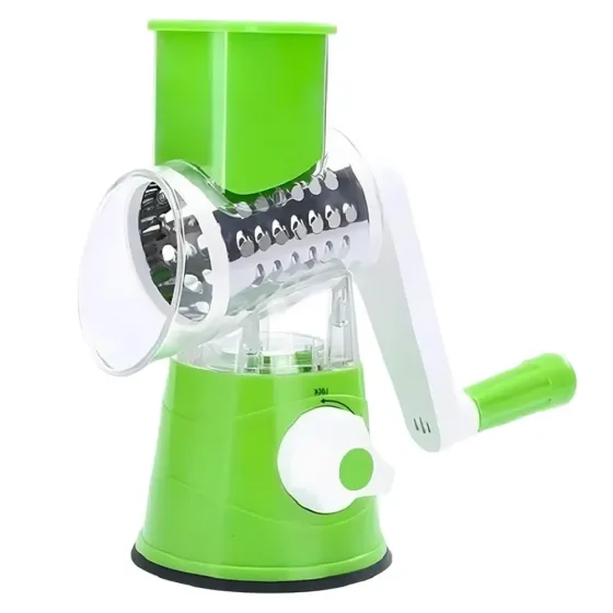 Овощерезка мультислайсер 3в1 для овощей, Kitchen Master, Зеленый / Ручной измельчитель /Кухонная терка слайсер Киев