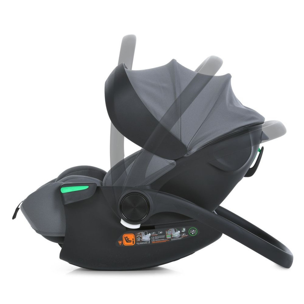 Автокресло детское i-FLOW ME 1198 Gray Винница - изображение 3