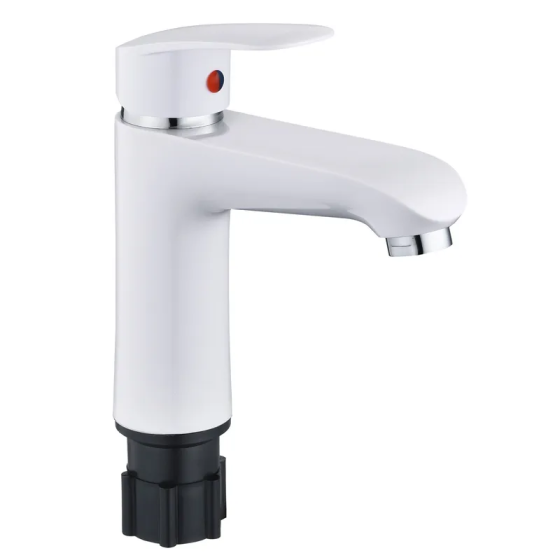 Змішувач для умивальника Plamix Rodri-001 Set White (з підведенням) (PM0739)   ( 21737 ) Харьков