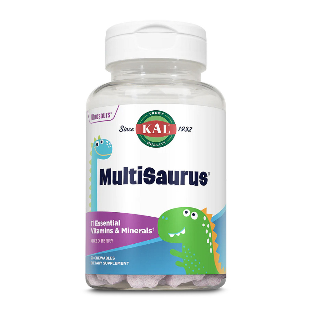 MultiSaurus - 60 chewable Mixed Berry Луцк - изображение 1