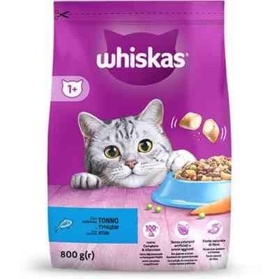 Сухий корм для кішок Whiskas з тунцем 800 г (5900951305269) Вінниця