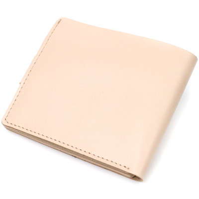 Кошелек Shvigel Кожаный Молочный (16623) Винница - изображение 6