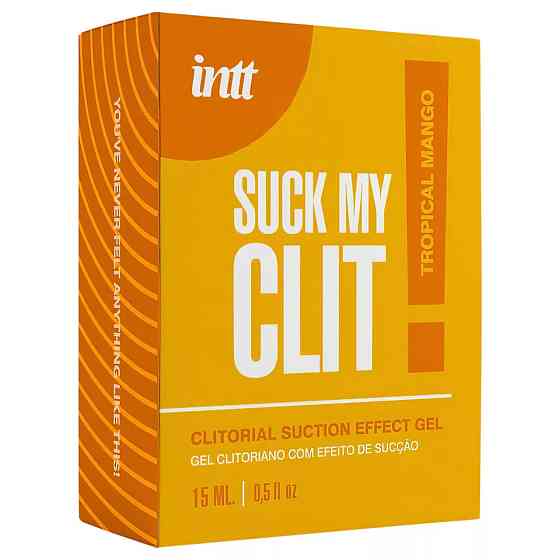 Стимулюючий гель для клітора INTT Suck My Clit Tropical Mango, 15 мл Sex Aura Київ