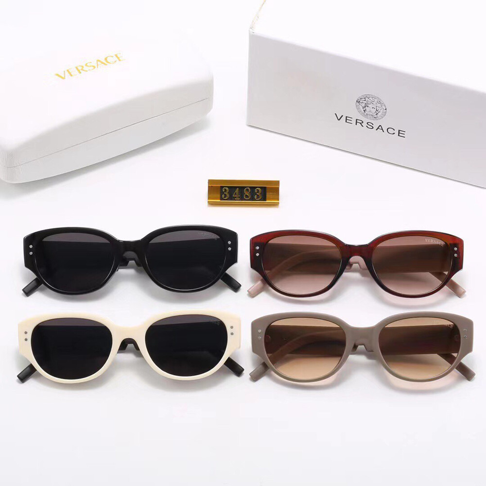 Жіночі сонцезахисні окуляри VE (2202) white Київ - фото 2
