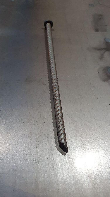 Кріплення кріплення для паркувального бар'єру 30 см велопарковки шпилька цвях Харків - фото 1