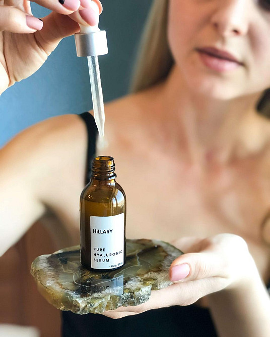 Гіалуронова зволожуюча сироватка Hillary Pure Hyaluronic, 30 мл Київ - фото 10