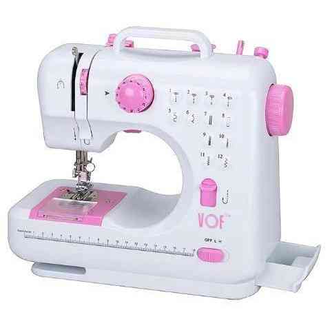 Портативная маленькая мини-ручная швейная машина FHSM-505, Швейная минимашинка, Домашние ZU-432 швейные машины Киев