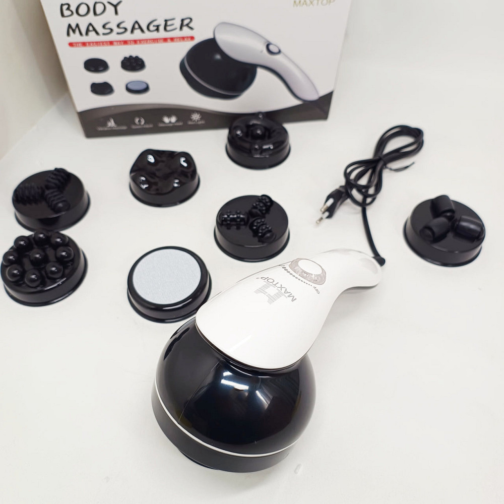 Вибрационный массажер для тела Maxtop Magic Massager 8 в 1 BD-43 Львов - изображение 14
