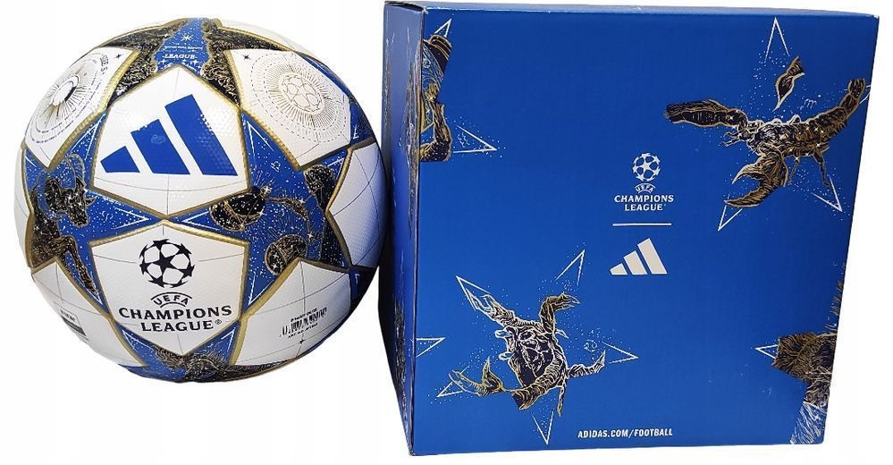 Футбольний м'яч Adidas UCL League BOX 2025 JP1548 Вишневе - фото 1