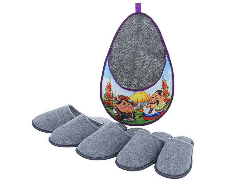 Набор тапочек для гостей КУМ КУМА качественые тапки 5 пар в комплекте 36 - 45 размеры Одесса - изображение 8