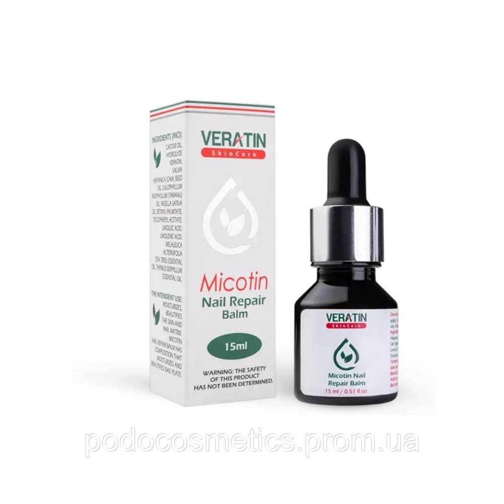 Концентрат для укрепления и восстановления ногтей Micotin Nail Repair Balm 15мл Одесса - изображение 1