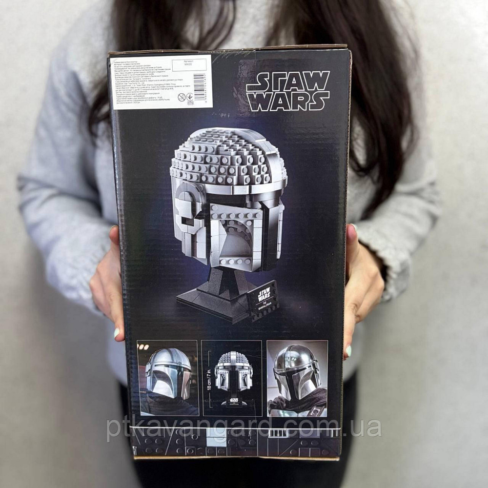 Конструктор Шолом Мандалорця Star Wars 584 деталі зоряні війни 99035 Хмельницький - фото 3
