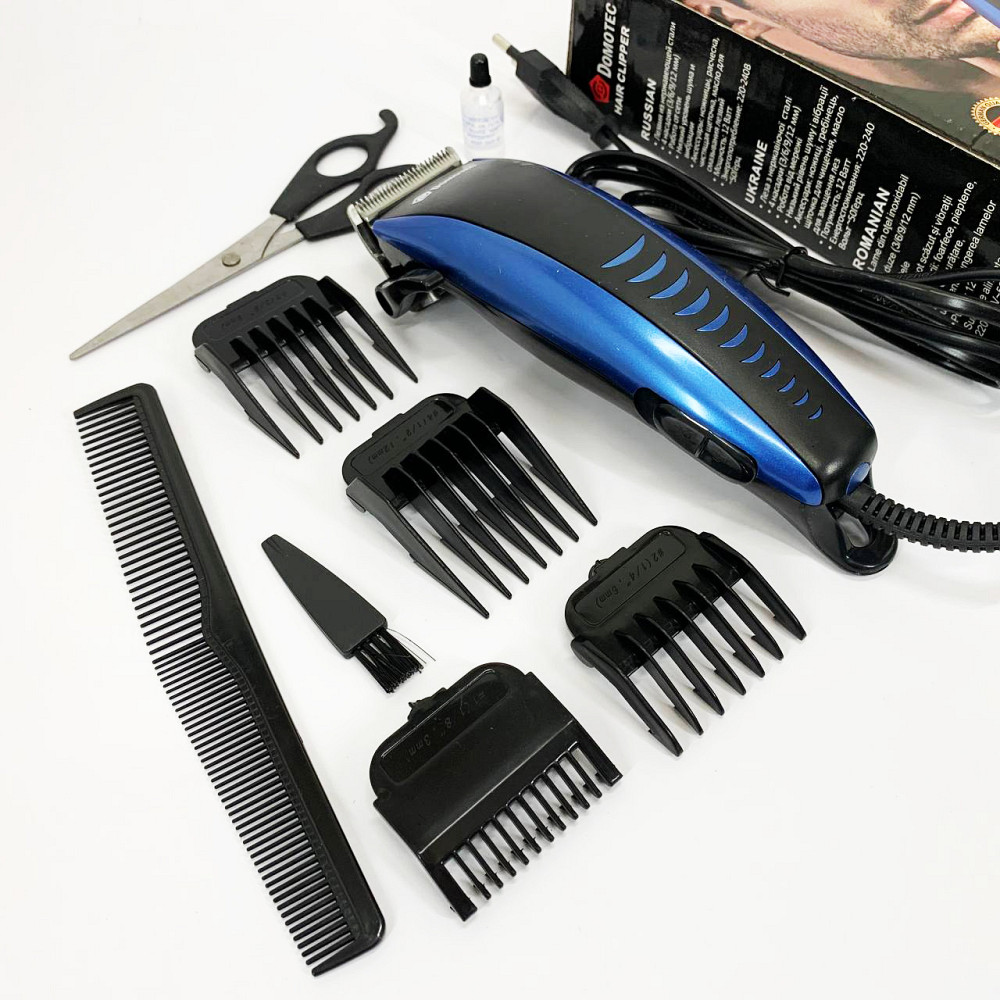 Универсальный тример для стрижки и бритья, Триммер с насадками разной длины, Електромашинка для стрижки HQ-45 Львов - изображение 1