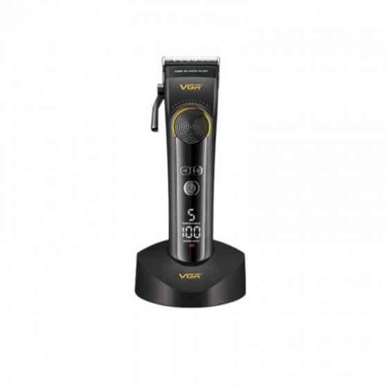 Аккумуляторная машинка для стрижки V-199 с насадками и USB зарядкой для волос, бороды и усов Одесса