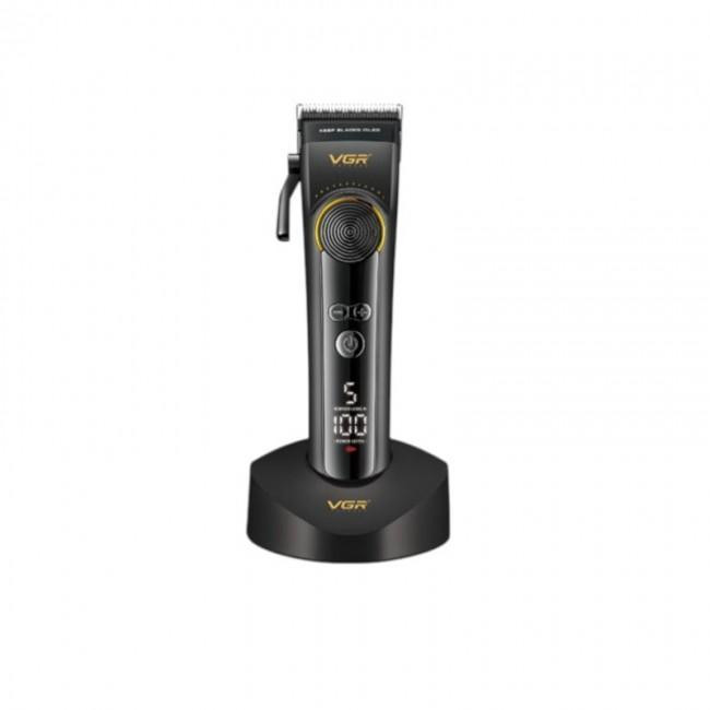 Аккумуляторная машинка для стрижки V-199 с насадками и USB зарядкой для волос, бороды и усов Одесса - изображение 1