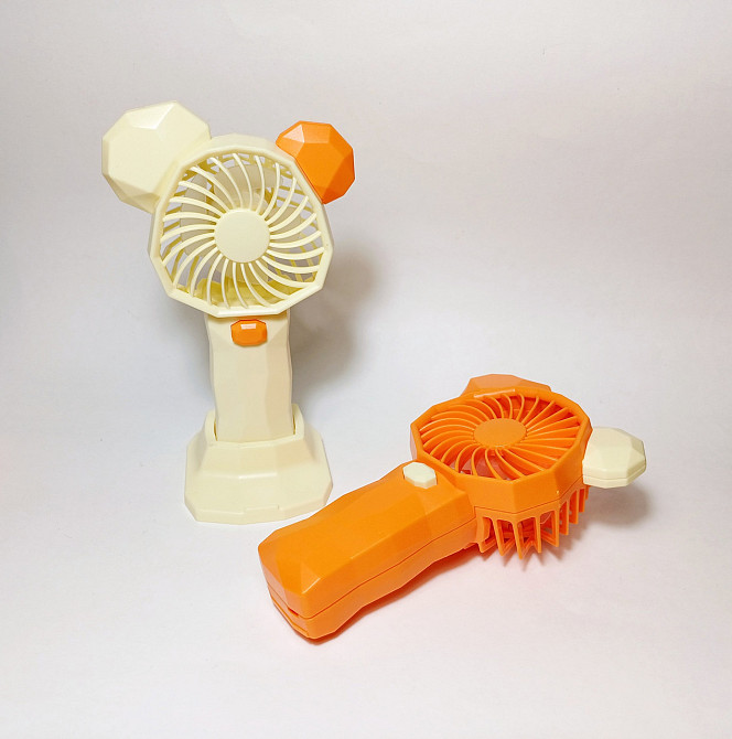 Вентилятор ручной от батареек Киев - изображение 2