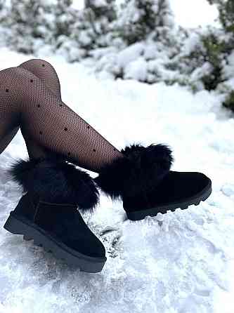 Hengji Угги жіночі HENGJI 5868 чорні (зима, замша натуральна) (5195) 41 Коломия