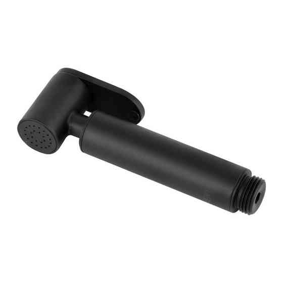 Гигиенический душ из латуни Qtap Inspai-Varius круглый QTINSVARBСRV00440001 Black Matt Харьков